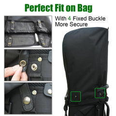 ZHICIM close-up 1680D nylon texture highlighting durable waterproof fabric