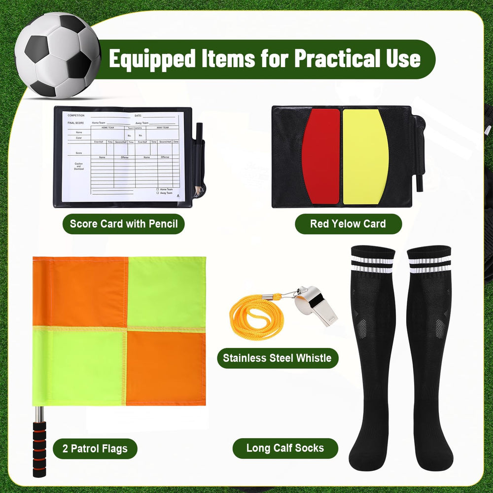 ZhouBoat referee notebook with yellow and red cards for quick incident recording and clarity