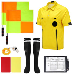ZhouBoat referee kit front view showing complete six-piece set and professional look