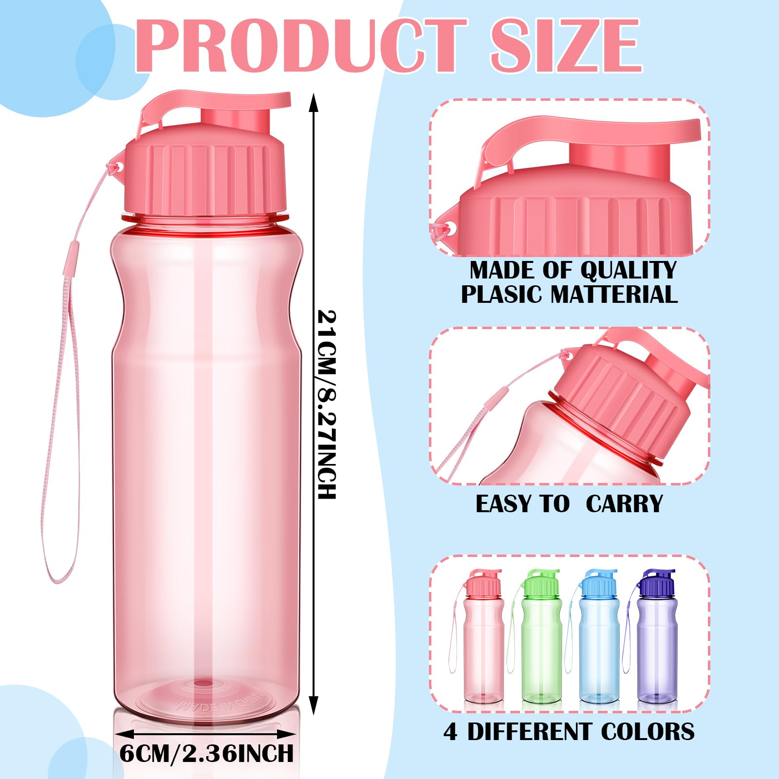 Ziliny display of four color variations for easy group assignment