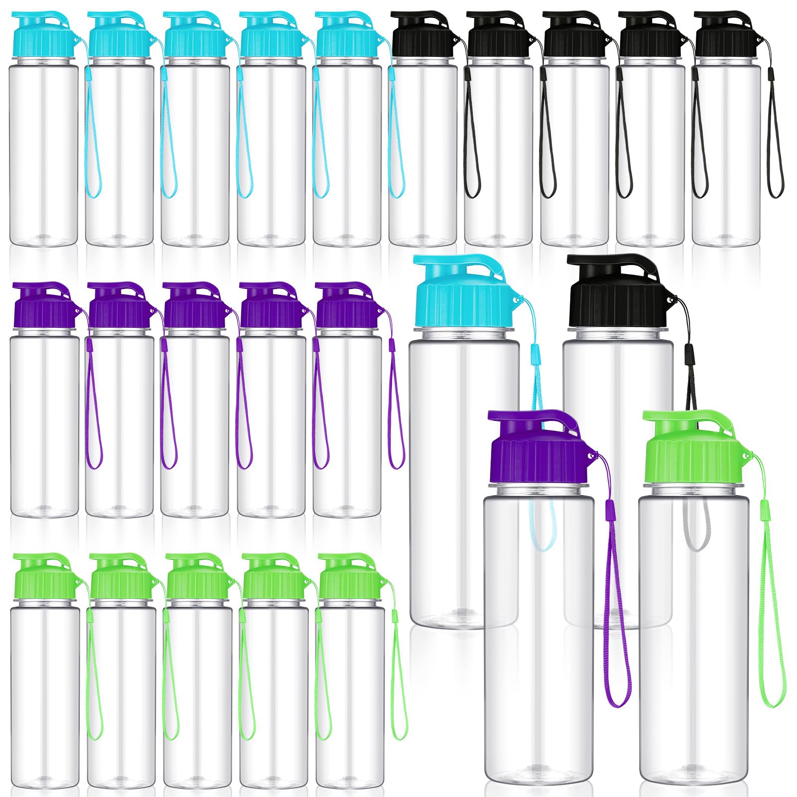 Ziliny front view of 24-pack showing box and colorful bottles for easy distribution