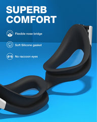 ZIONOR adjustable split strap and buckle detail for quick tension adjustments