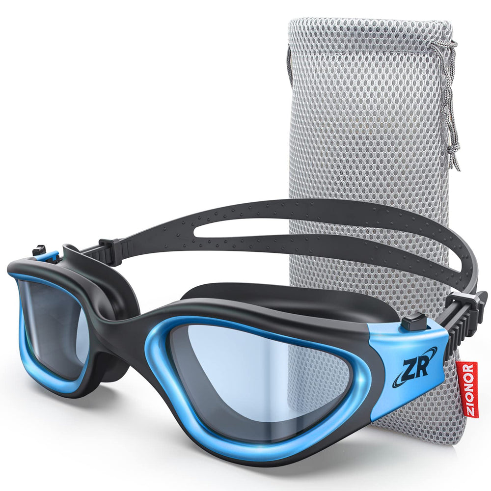 ZIONOR front view showing bright smoke polarized lenses for clear vision