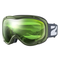 ZIONOR Lagopus front view showing full-face protection and clear field of vision