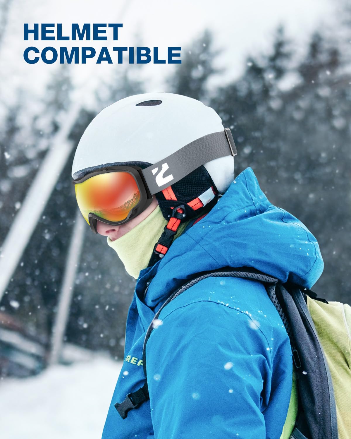 ZIONOR Lagopus in mountain setting showing outdoor use and sun protection benefit