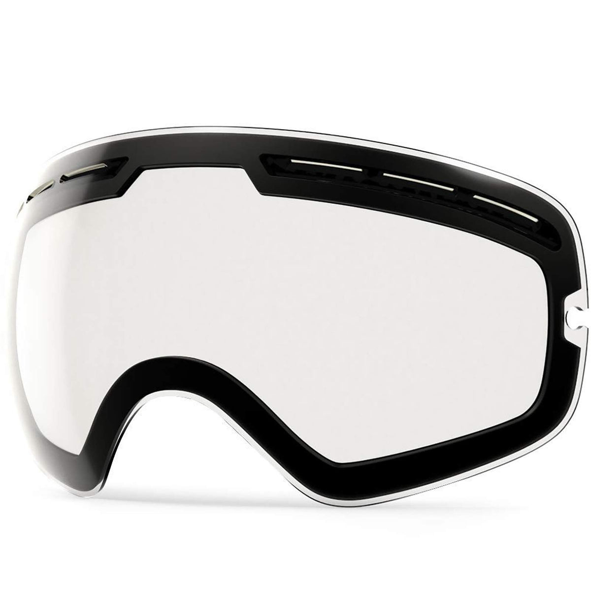 ZIONOR X clear lens front view showing unobstructed sight and true-color clarity