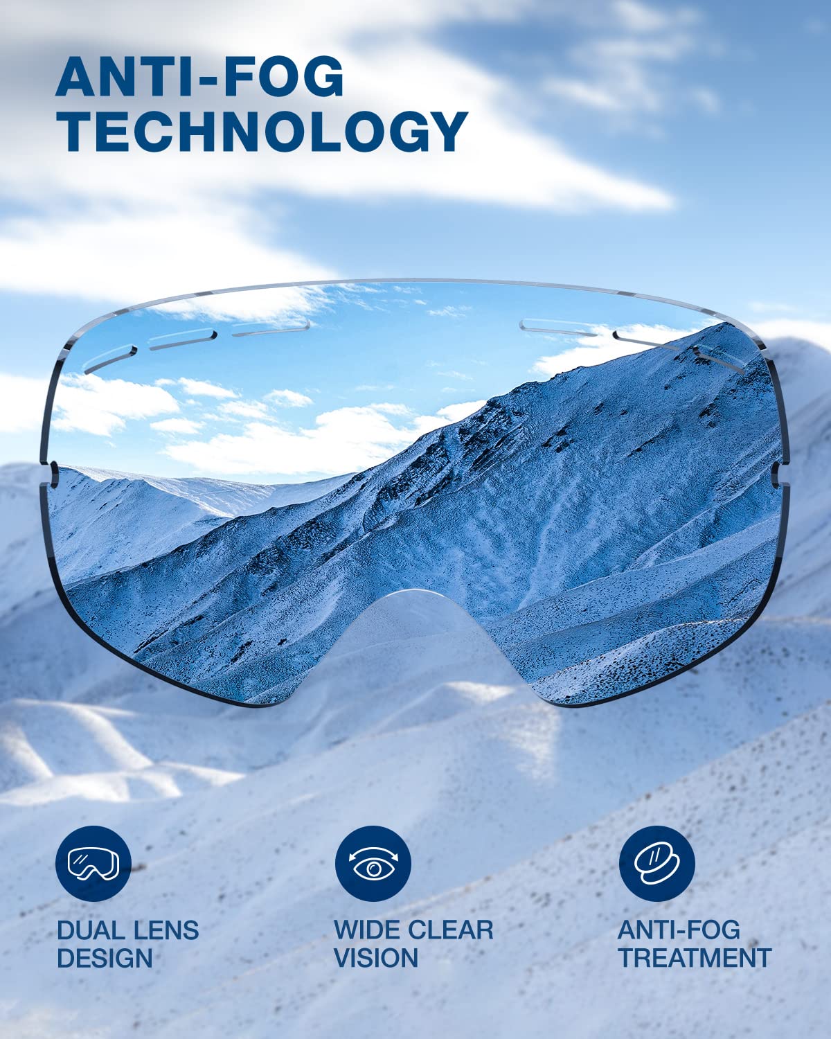 ZIONOR triple-layer foam and strap close detail for comfort and stability benefit