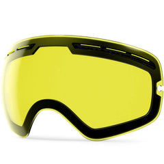 ZIONOR X front view replacement lens showing wide clear field and improved visibility