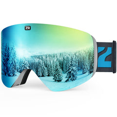 ZIONOR X11 front view showing frame and lens with clear field of vision benefit