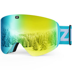 ZIONOR X11 front view showing full-face coverage and clear field of vision