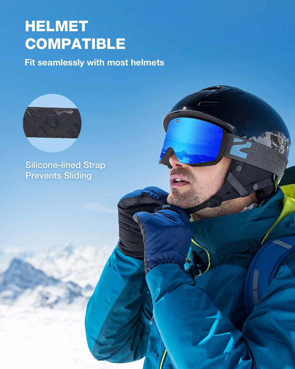 ZIONOR X11 held in hand for scale showing compact portability and durability benefit