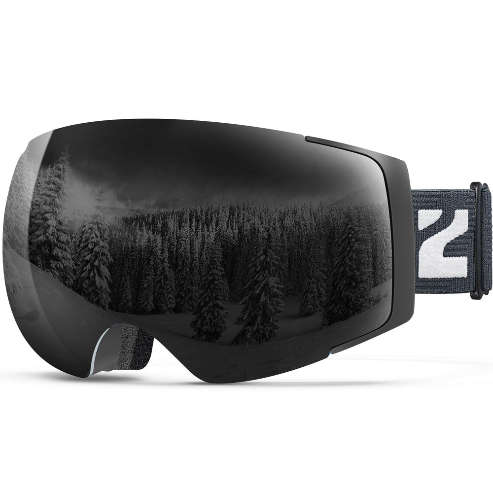 ZIONOR X4 front view showing lens and frame for clear slope vision