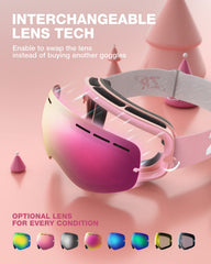 ZIONOR XMINI spherical lens close-up highlighting wide panoramic view