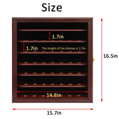 Zmiky shelf indentation detail showing molded notches that secure each golf ball