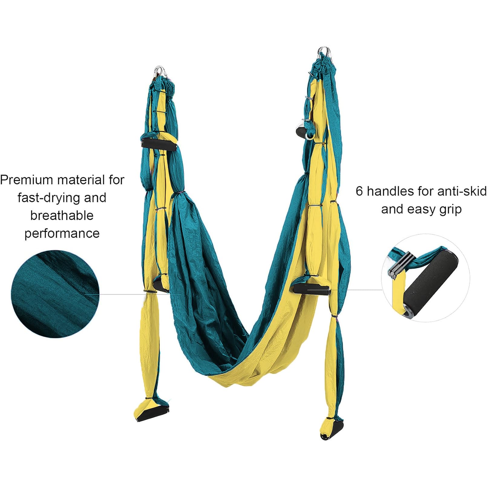ZMMYYZ high-strength carabiner and extension strap hardware for secure mounts