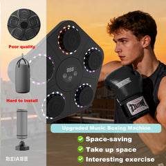znslopilcv mounted in a living room showing discreet installation and workout convenience
