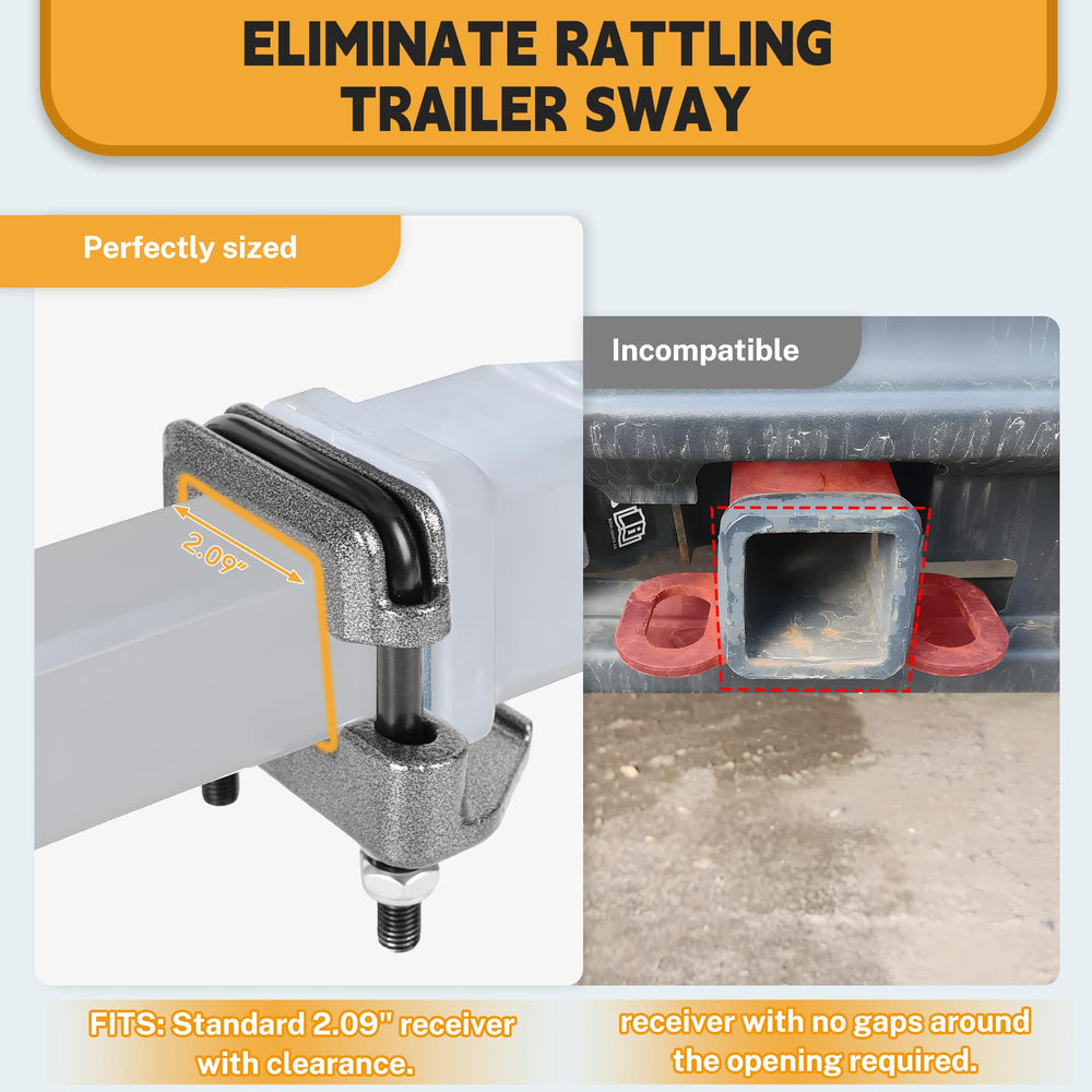ZNZMAIO close-up of clamp detail highlighting stable fit benefit