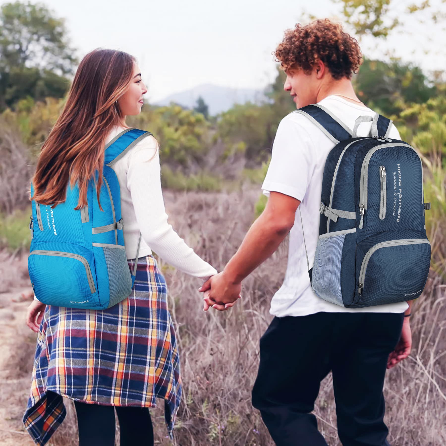 ZOMAKE ergonomic back panel and adjustable straps for reduced shoulder pressure