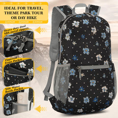 ZOMAKE on hiker wearing pack showing comfortable straps and low weight