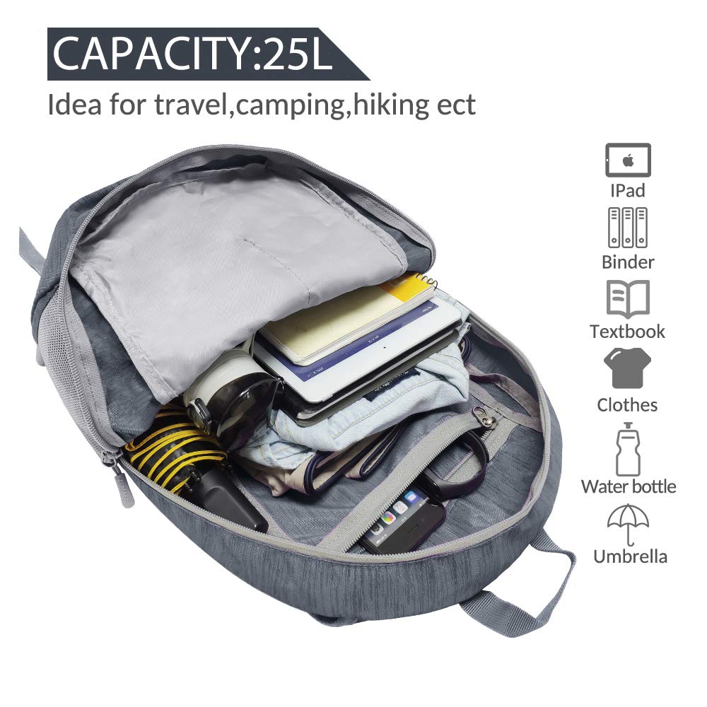 ZOMAKE side pocket holding water bottle for quick-access hydration