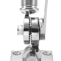 ZOMCHAIN underside showing 3/8 inch cable passthrough for neat coax routing benefit