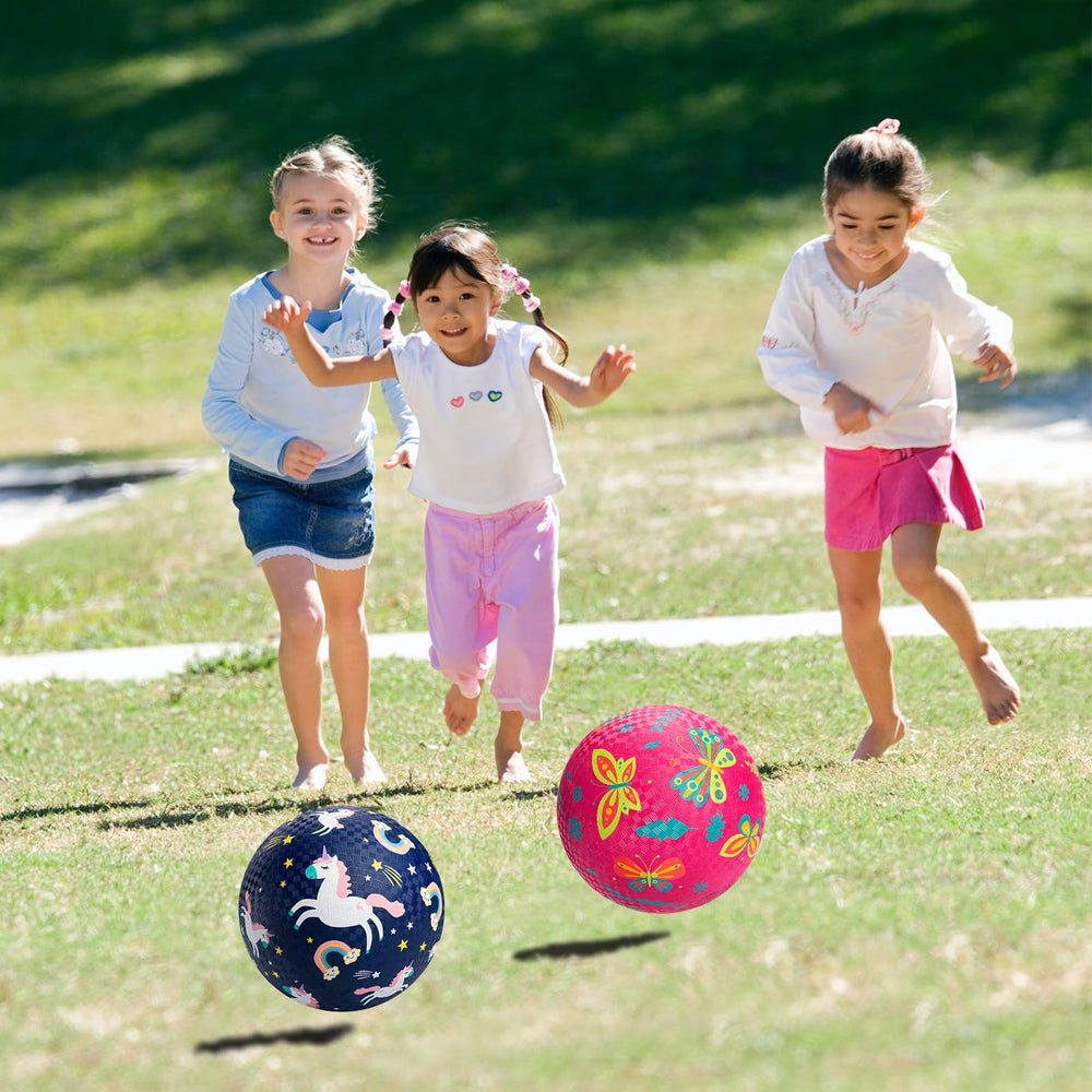 ZOOJOY flat-lay of balls and pump ready for gifting and convenient storage