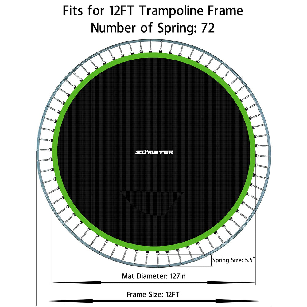 Zoomster close-up of heavy stitching and steel v-ring for secure attachment