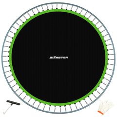 Zoomster front view of 149-inch mat showing full coverage and durable design