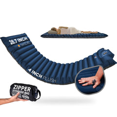 ZOOOBELIVES front view of inflated pad showing full width and comfort