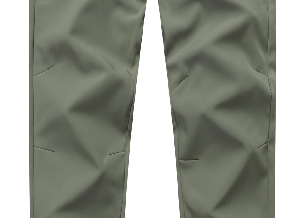 ZooYung kid wearing joggers outdoors showing water-resistant protection and mobility