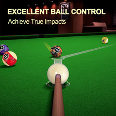 Zovcsxn balls in-play during break shot demonstrating predictable roll and solid impact