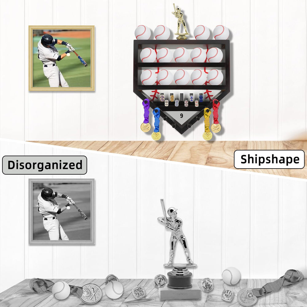 ZRINION medal hook with label area displaying easy hanging and clear identification