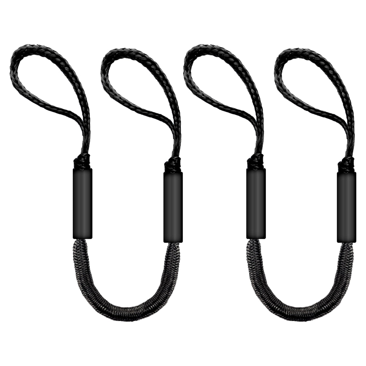 ZRSCHYG front packaging showing black 3ft bungee dock line and benefits
