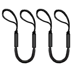 ZRSCHYG front packaging showing black 3ft bungee dock line and benefits