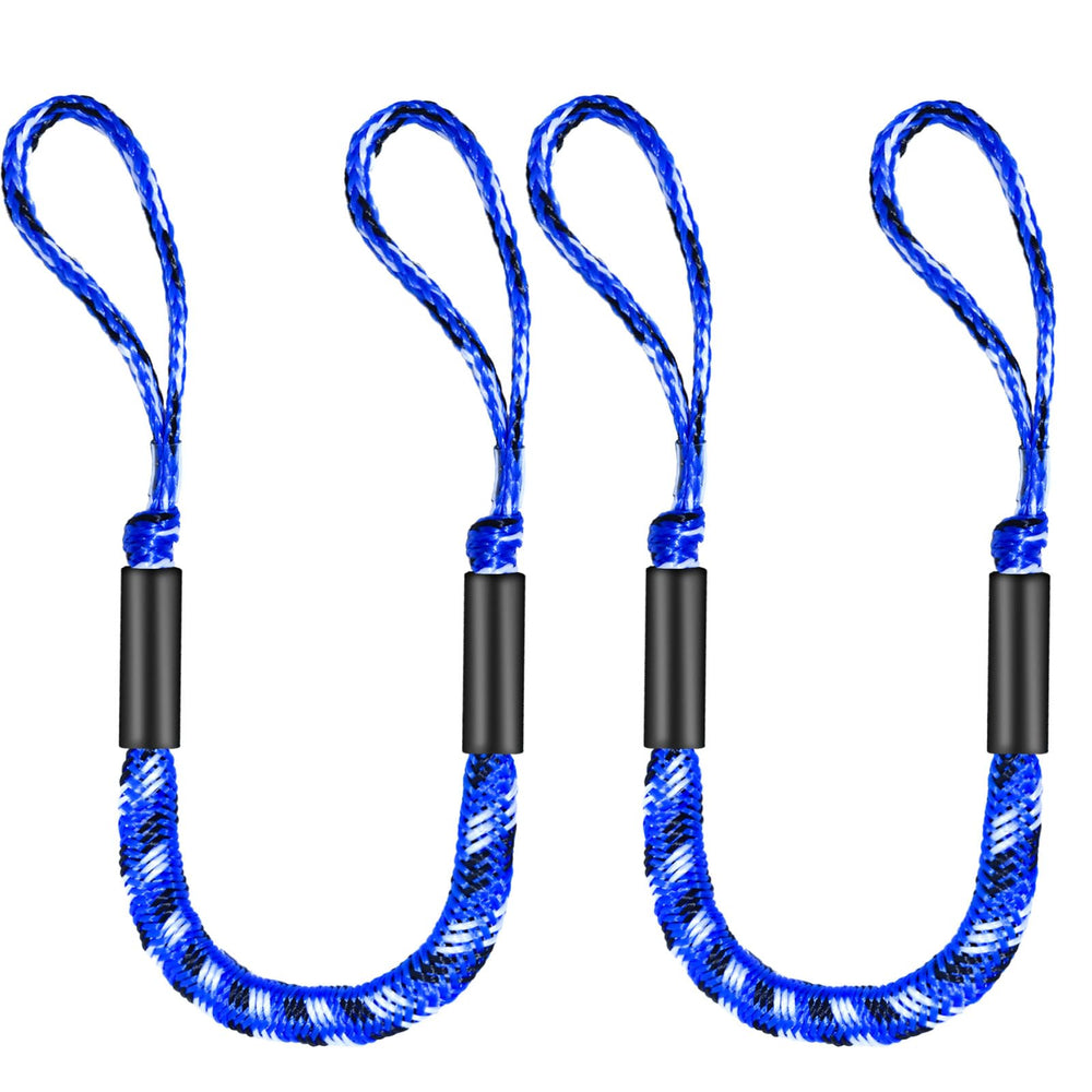 ZRSCHYG front packaging showing the 3ft bungee dock lines and quick use benefit