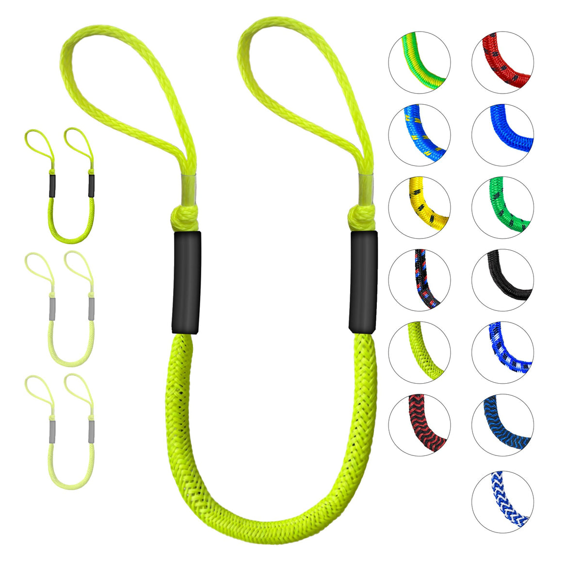 ZRSCHYG front packaging showing two fluo yellow dock lines and bright visibility benefit