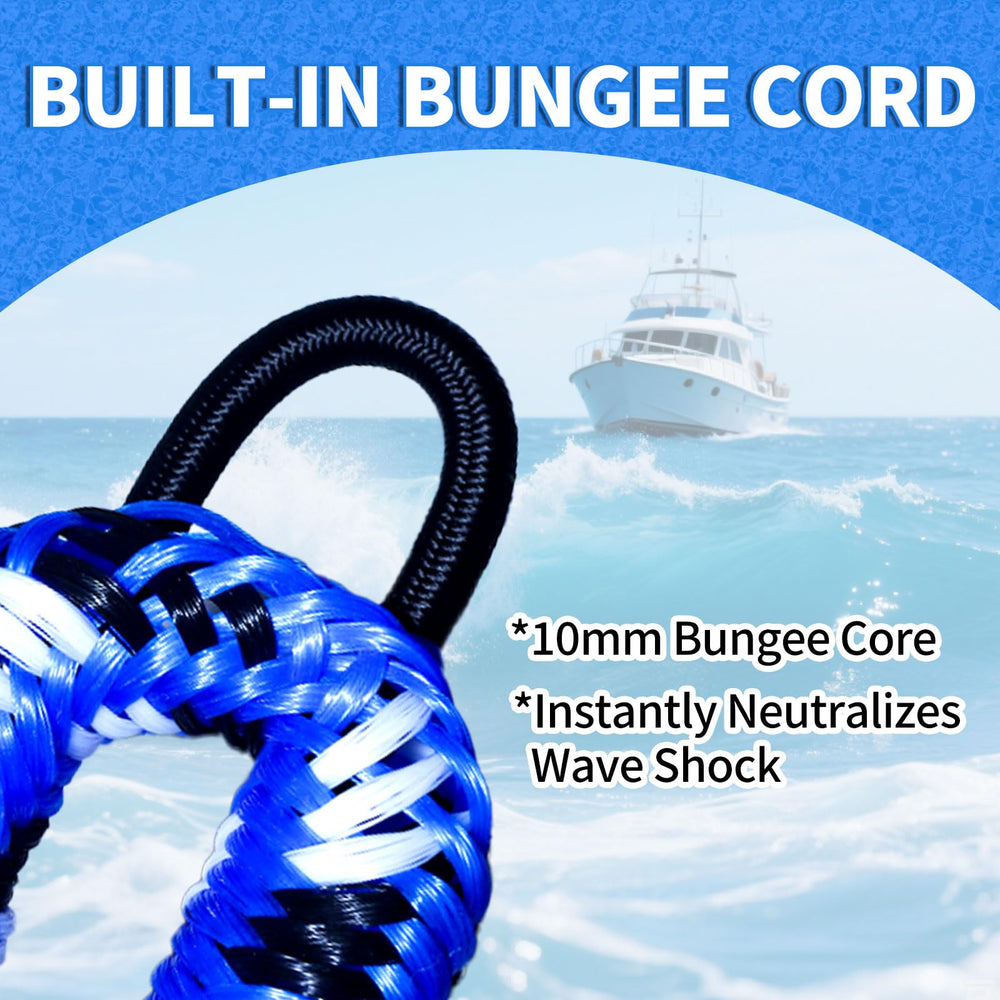 ZRSCHYG stretched bungee demonstration absorbing shock to protect fittings