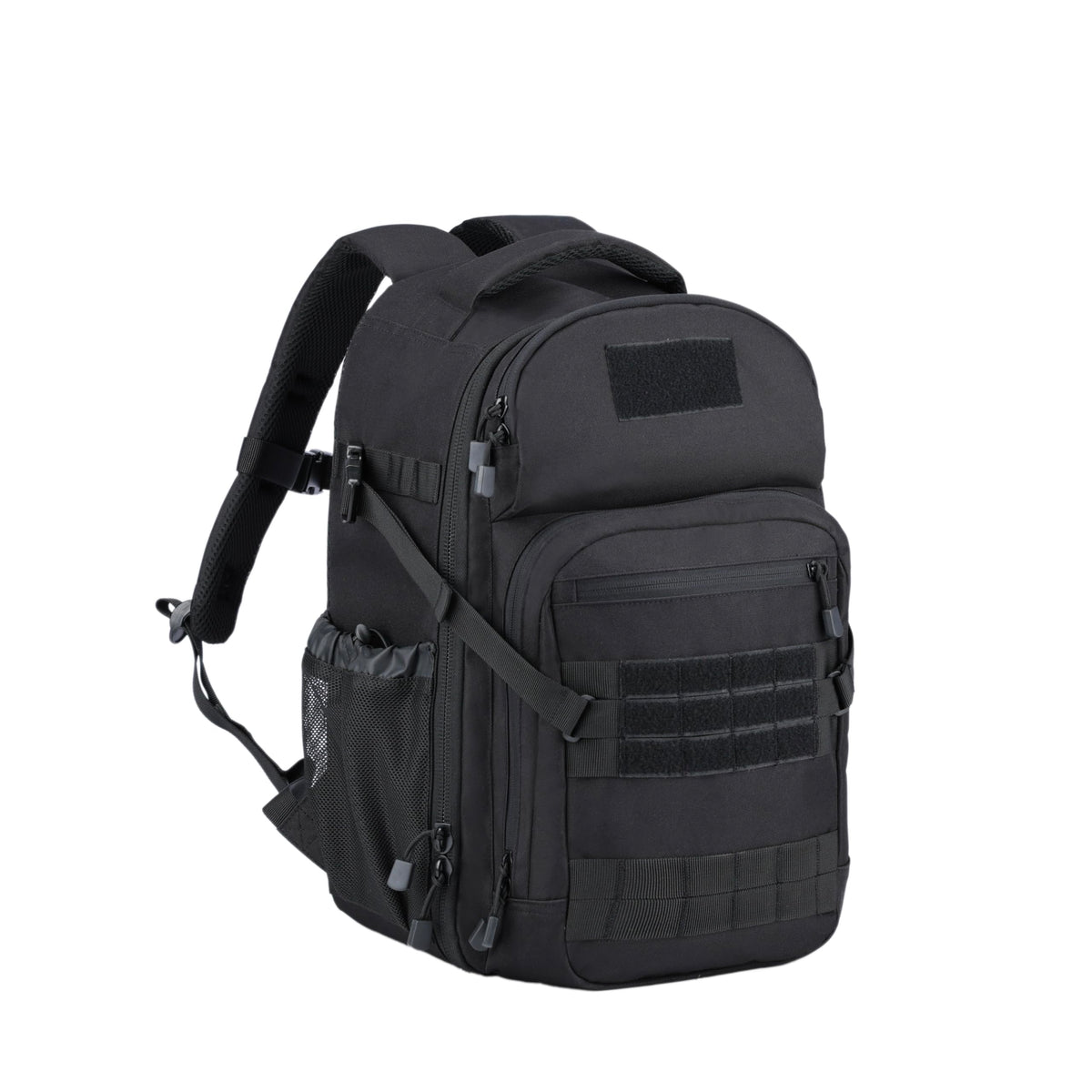 ZSearARMY front view showing compact silhouette and quick-access pockets for efficient carrying