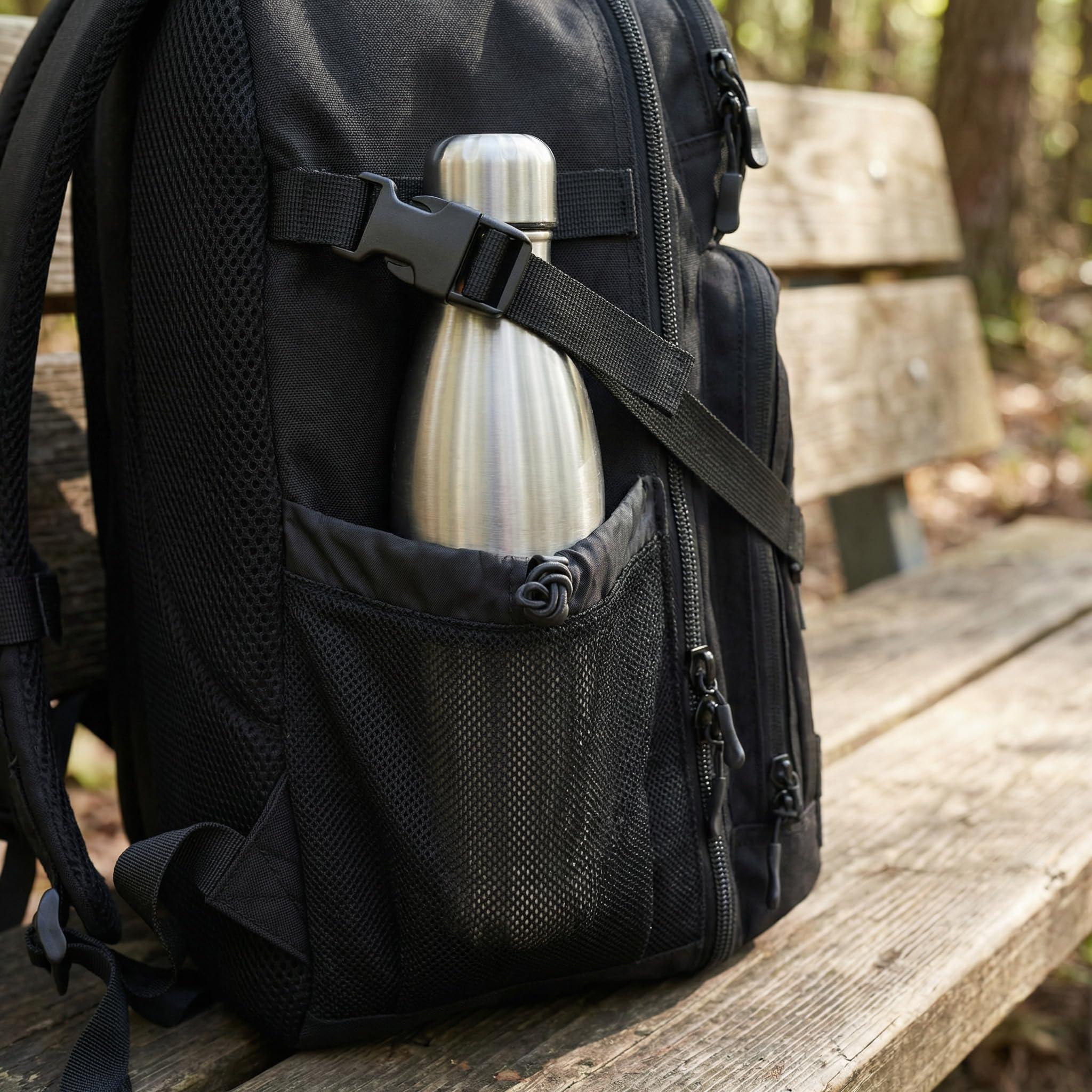 ZSearARMY padded shoulder straps with ergonomic padding to reduce shoulder fatigue