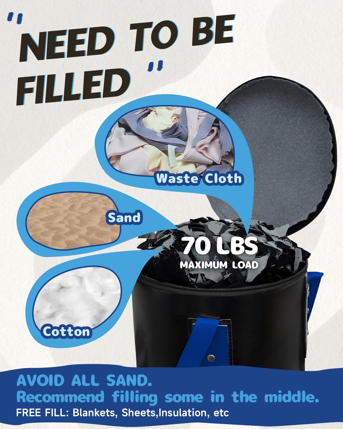 ZTTENLLY ceiling hook and hardware kit showing all mounting pieces for quick install
