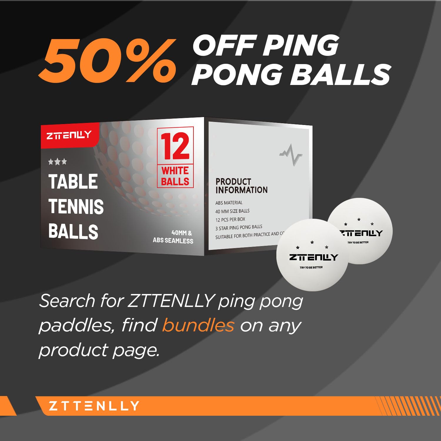 ZTTENLLY player serving with paddle demonstrating realistic play use