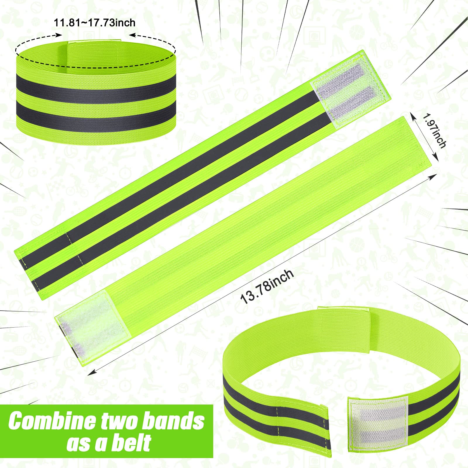 Zubebe band beside a hand for size comparison and quick-fit convenience