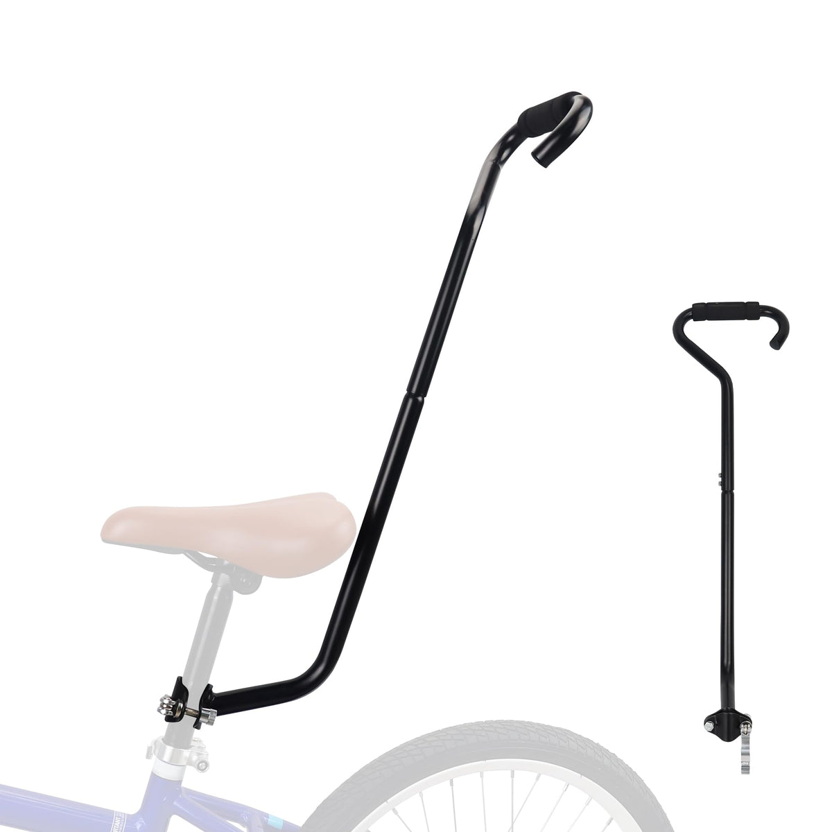 ZUKKA front mounted on bike showing secure attachment and steady guidance