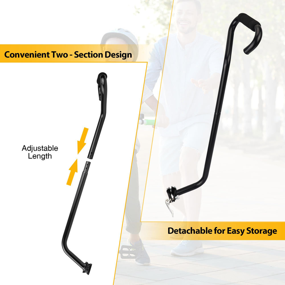 ZUKKA two-section collapsed for compact storage and easy transport