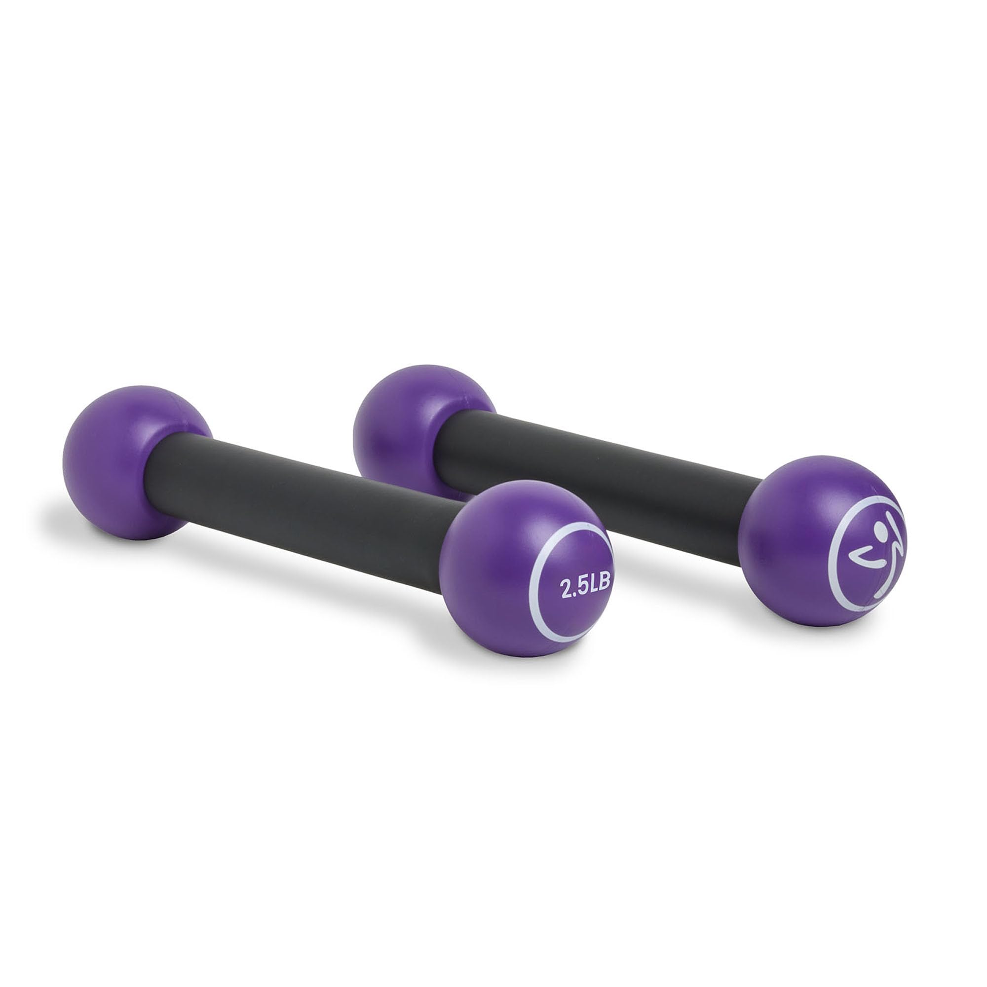 ZUMBA dumbbells in a home gym setting showing aesthetic fit and motivation benefit