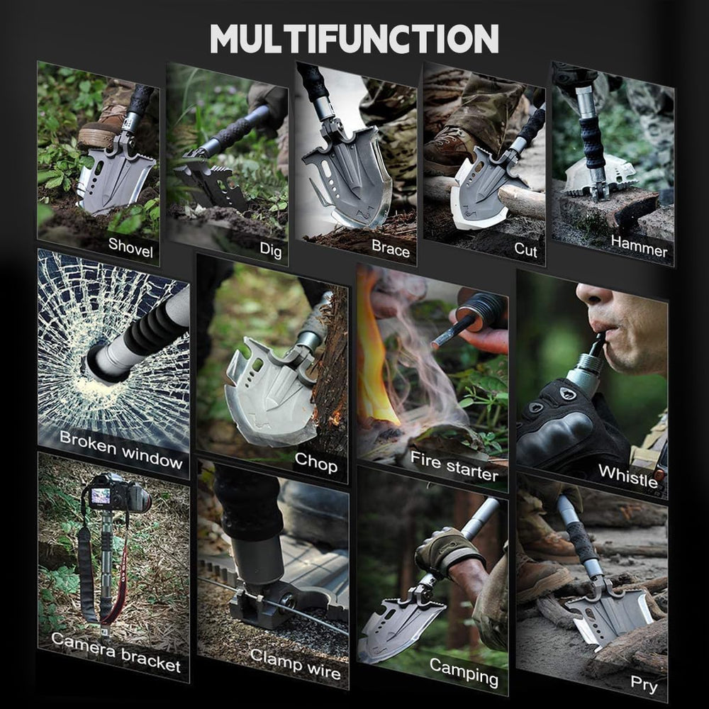 ZUNE LOTOO accessories laid out showing included survival tool versatility